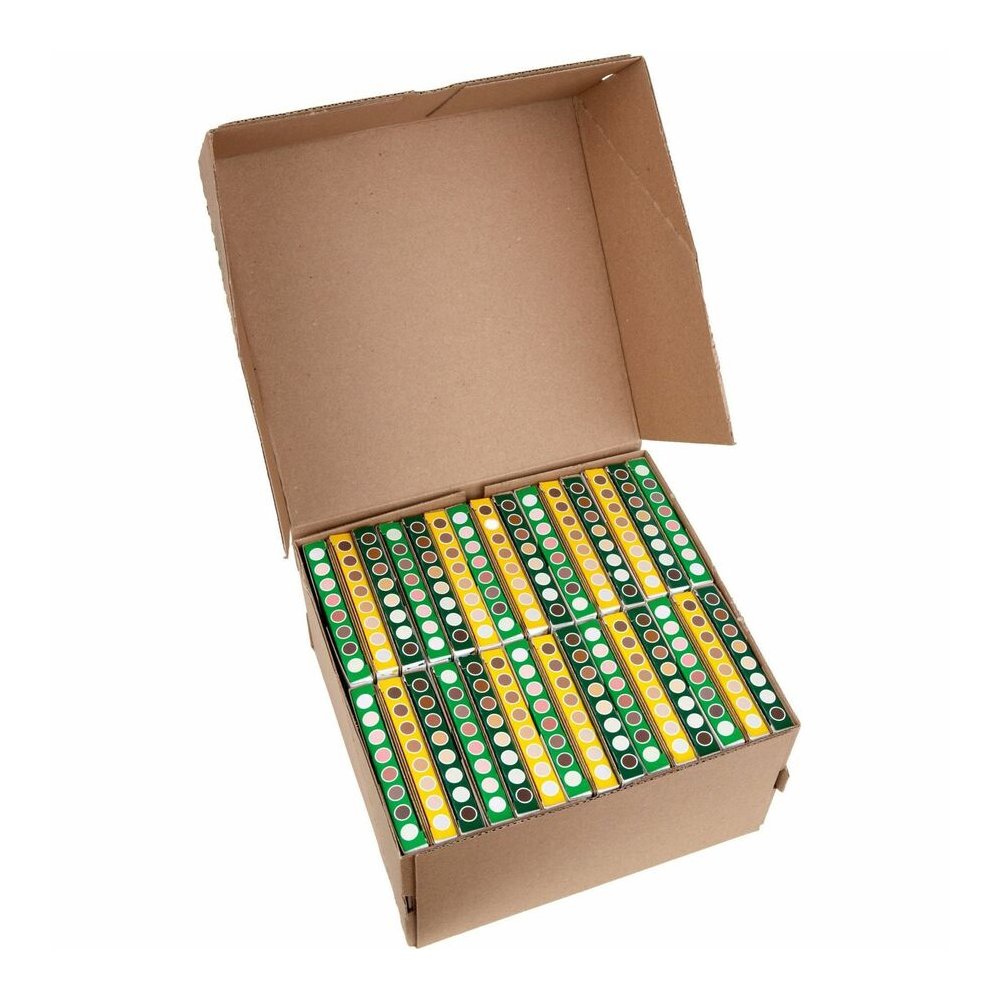 Crayola Multicultural Colors Washable Markers - Washable - Assorted, Almond, Gold, Rose Ink - 240 / Box. Picture 15
