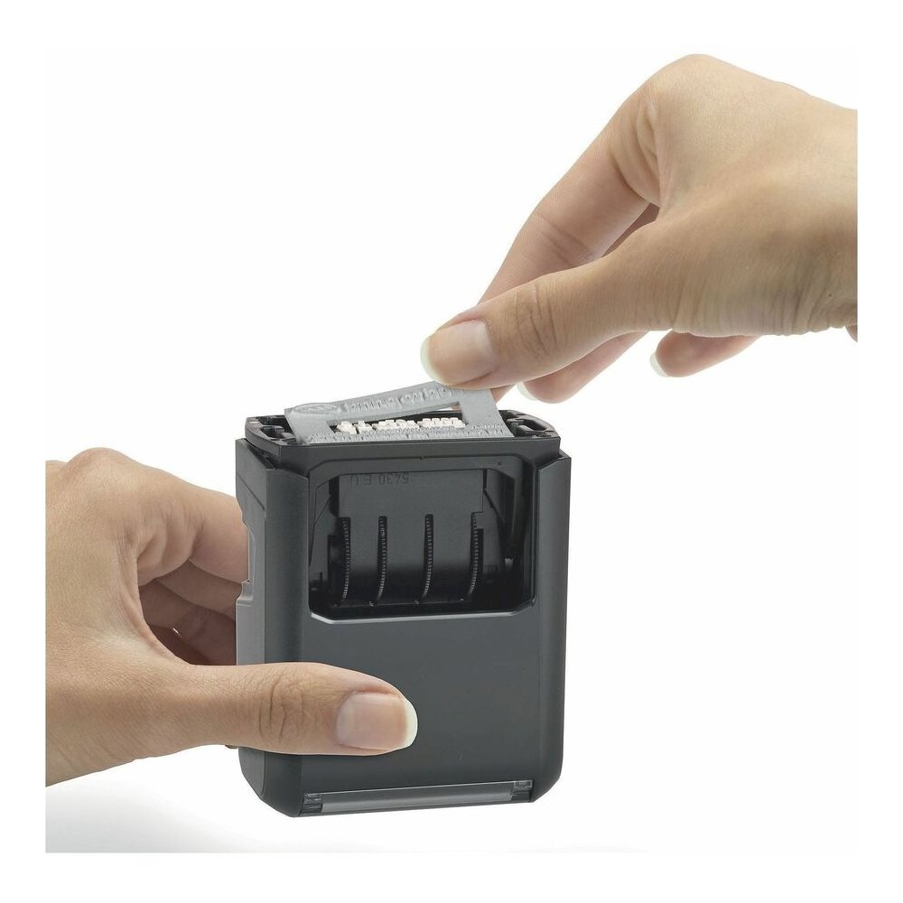 Trodat Received Date Stamp - Date Stamp - RECEIVED - 1" Impression Width x 1.63" Impression Length - 10000 Impression(s) - Blue, Red - Plastic - Recycled - 1 Each. Picture 13