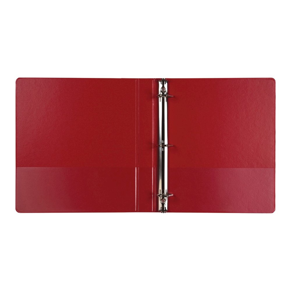 Samsill Durable View Binders - 1" Binder Capacity - Letter - 8 1/2" x 11" Sheet Size - 225 Sheet Capacity - 3 Ring - Fastener: D-Ring - Pocket: 2, Internal - Polypropylene, Chipboard - Black, Blue, Re. Picture 9
