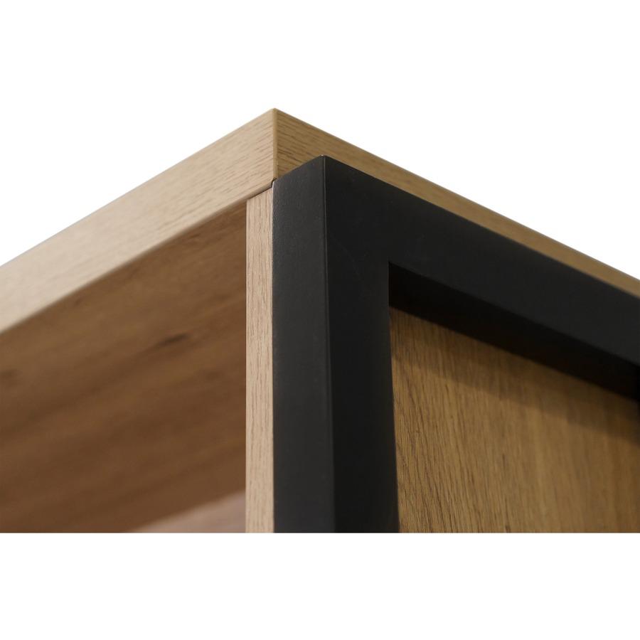 Mason Open Wood Laminate Bookcase. Picture 5