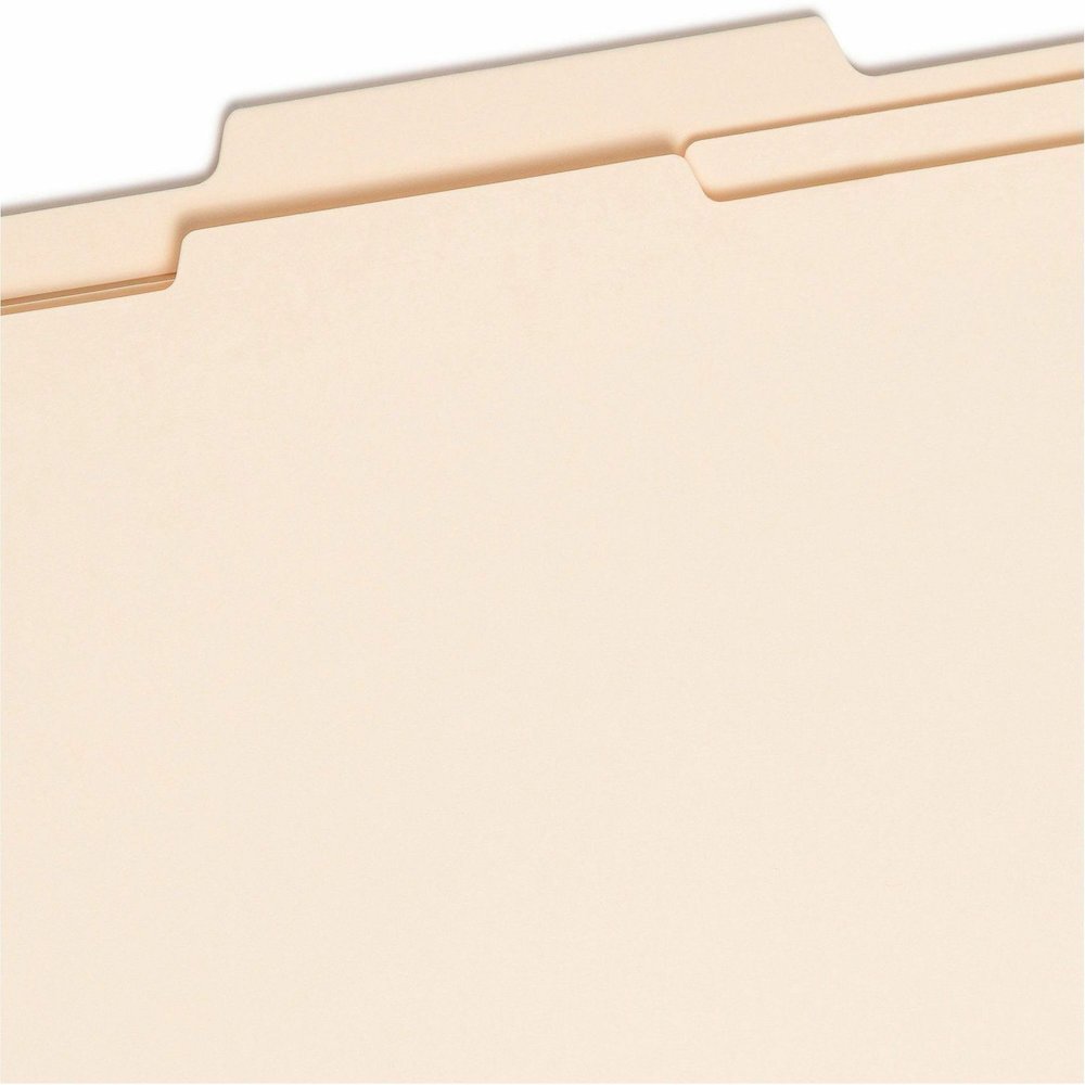 Smead 2/5 Tab Cut Legal Recycled Classification Folder - 8 1/2" x 14" - 2" Expansion - 2 x 2B Fastener - 2" for Folder - Top Tab Location - Right of Center Tab Position - 1 Divider - 18 pt. - 2 Plys -. Picture 7