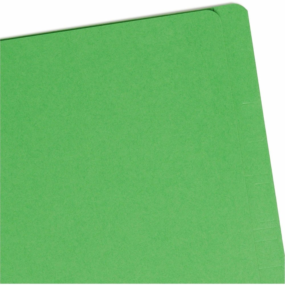 Smead Straight Tab Cut Letter Recycled Classification Folder - 8 1/2" x 11" - 2" Expansion - 2 x 2B Fastener - 2" for Folder - End Tab Location - Right of Center Tab Position - 2 Divider - 14 pt. - 2 . Picture 8