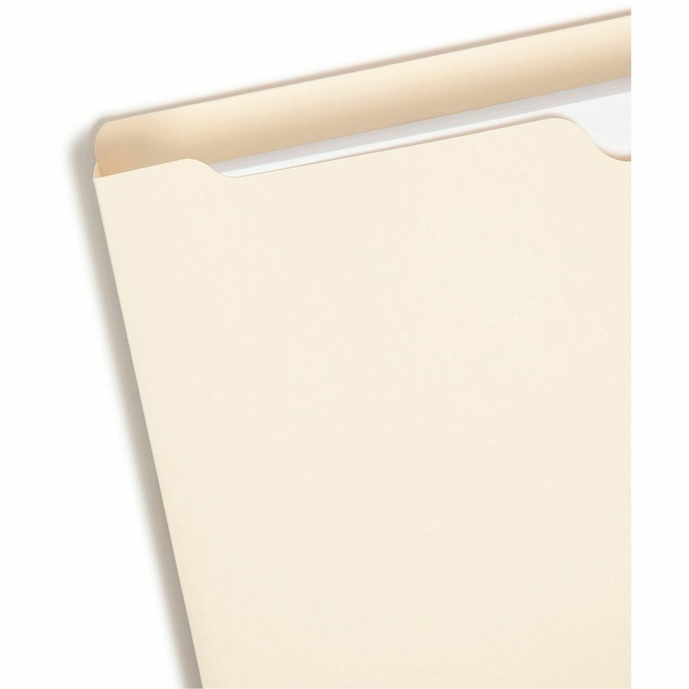 Smead Legal Recycled File Jacket - 8 1/2" x 14" - 1 1/2" Expansion - 11 pt. - 2 Plys - Manila - Reinforced, Slip Resistant - 10% Recycled - 50 / Box. Picture 11
