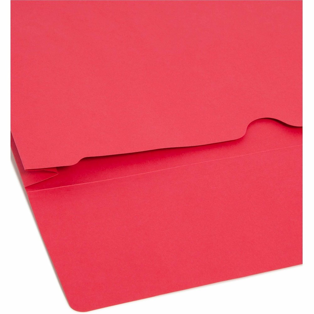 Smead Legal Yes File Wallet - 8 1/2" x 14" - 2" Expansion - 11 pt. - Blue, Green, Red, Yellow - Elastic Closure, Heavy Duty, Flap Closure - 10% Recycled - 50 / Box. Picture 8