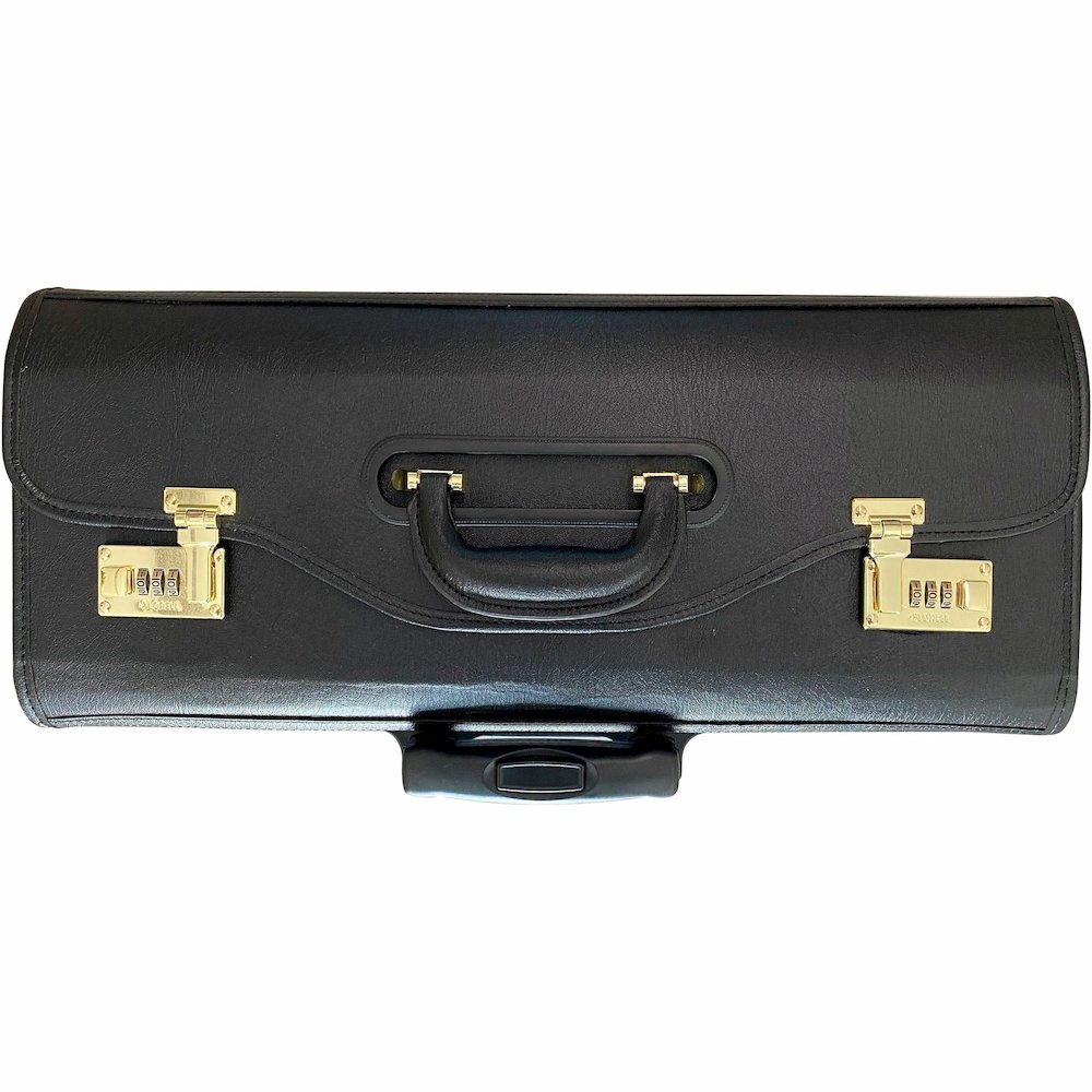 Lorell Travel/Luggage Case (Roller) Travel Essential, Book, File Folder - Black - Vinyl Body - Handle - 14" Height x 22" Width x 8" Depth - 1 Each. Picture 16