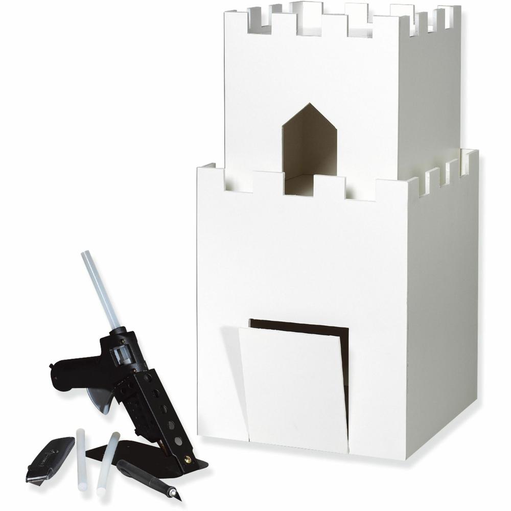 UCreate Foam Board - 20" Height x 30" Width x 187 mil Thickness - White - Foam - 10 / Carton. Picture 7
