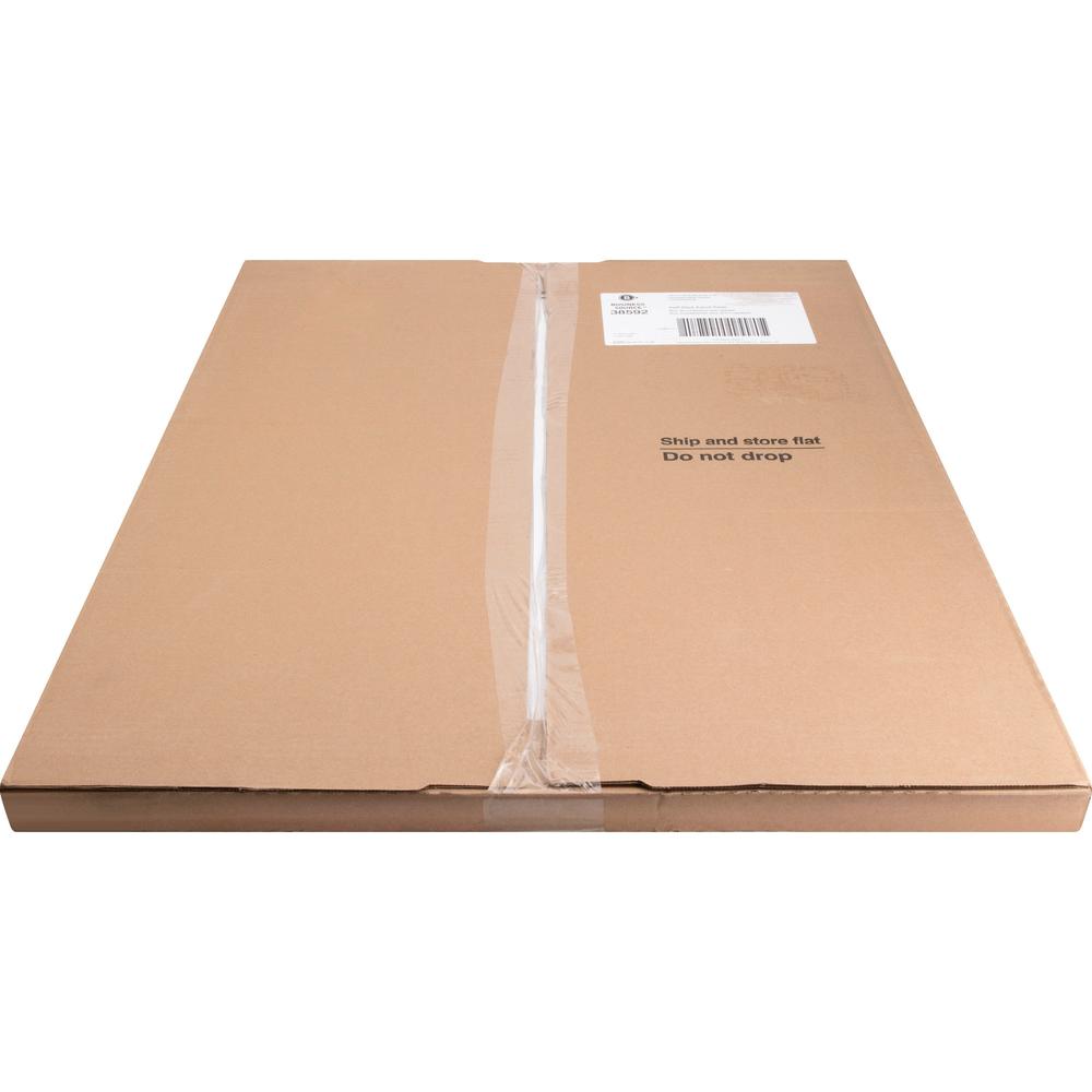 Business Source 25"x30" Self-stick Easel Pads - 30 Sheets - Plain - 25" x 30" Sheet Size - White Paper - Cardboard Cover - Self-stick - 4 / Carton. Picture 2