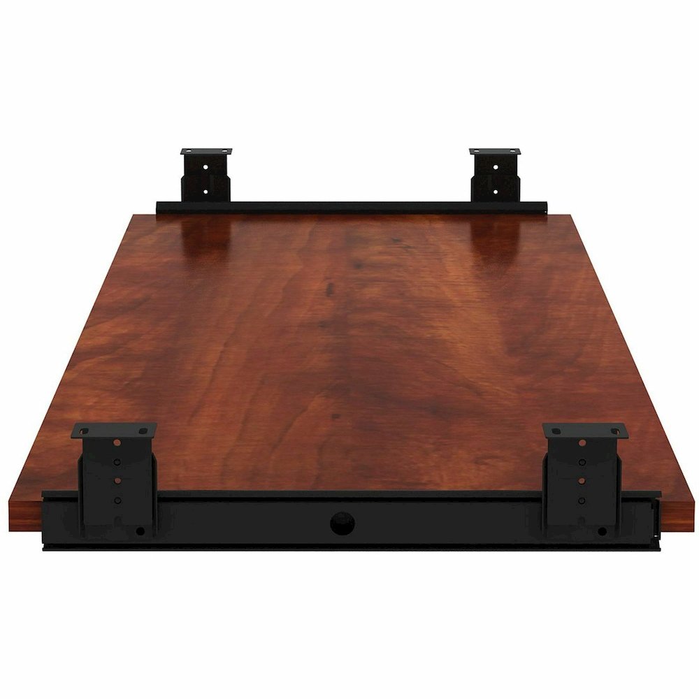 Lorell Keyboard Tray - 25.6" Width x 15.1" Depth - Cherry - 1 Each. Picture 9