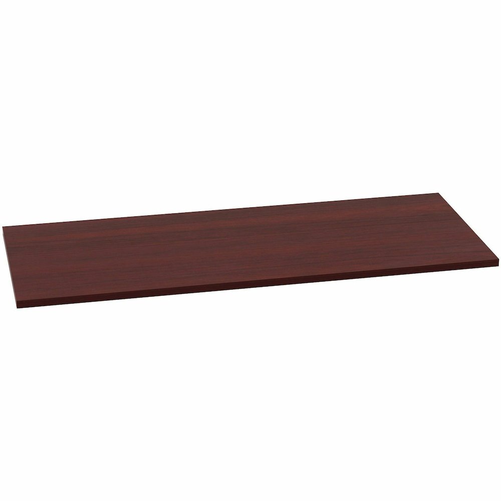 Lorell Relevance Series Tabletop - Laminated, Mahogany Rectangle Top - 48" Table Top Width x 24" Table Top Depth x 1" Table Top Thickness - 47.63" Width x 23.63" Depth - Conferencing - Assembly Requir. Picture 13