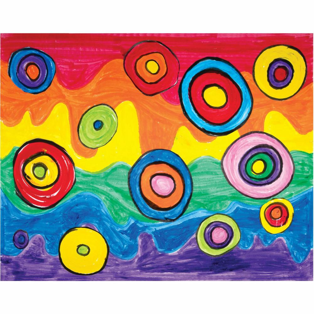 UCreate Poster Board Package - Multipurpose - 28" Height x 22" Width - White - 1 Pack. Picture 3