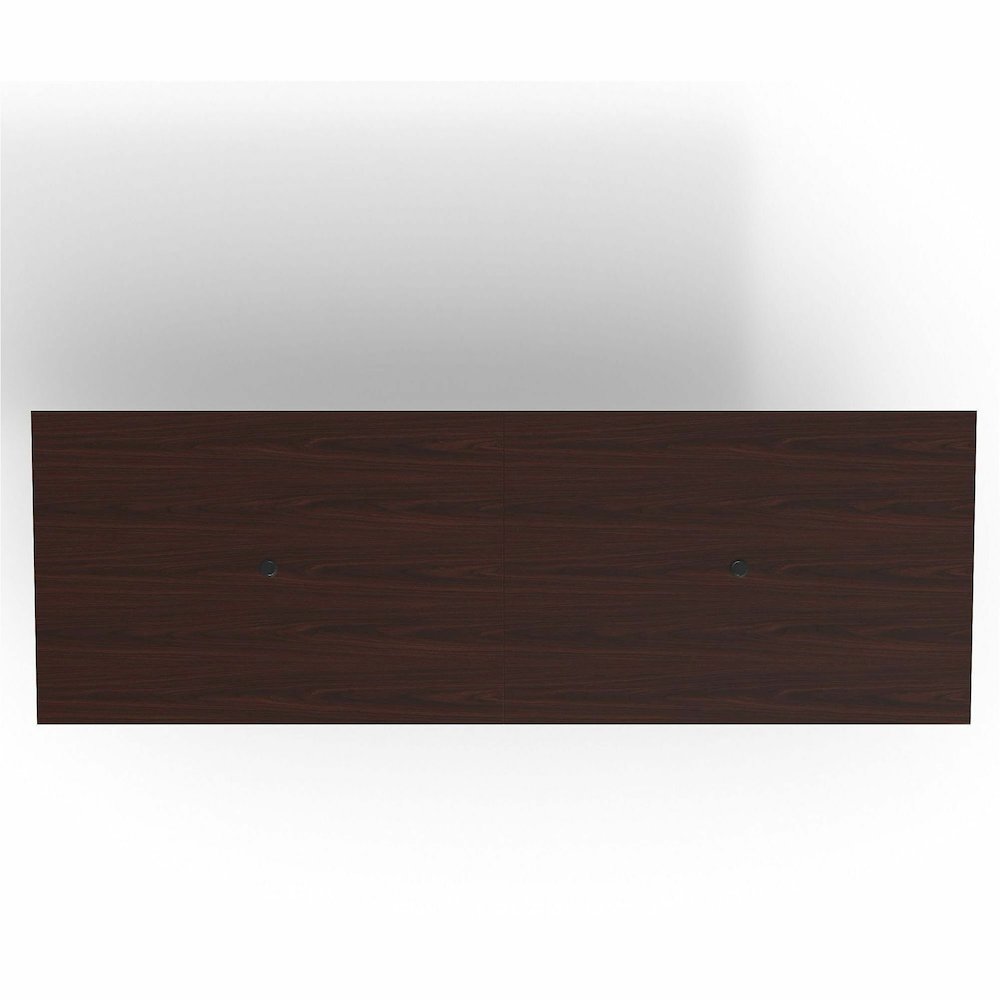 Lorell Prominence 2.0 Rectangular Conference Tabletop - Mahogany Rectangle, Laminated Top - 72" Table Top Width x 48" Table Top Depth x 1.50" Table Top Thickness - Conferencing, Office - Assembly Requ. Picture 14
