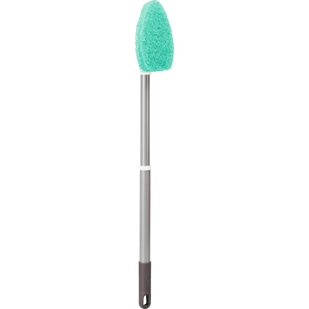 Scotch-Brite Bath Scrubber - 24" Handle Length - Plastic Handle - 4 / Carton. Picture 9