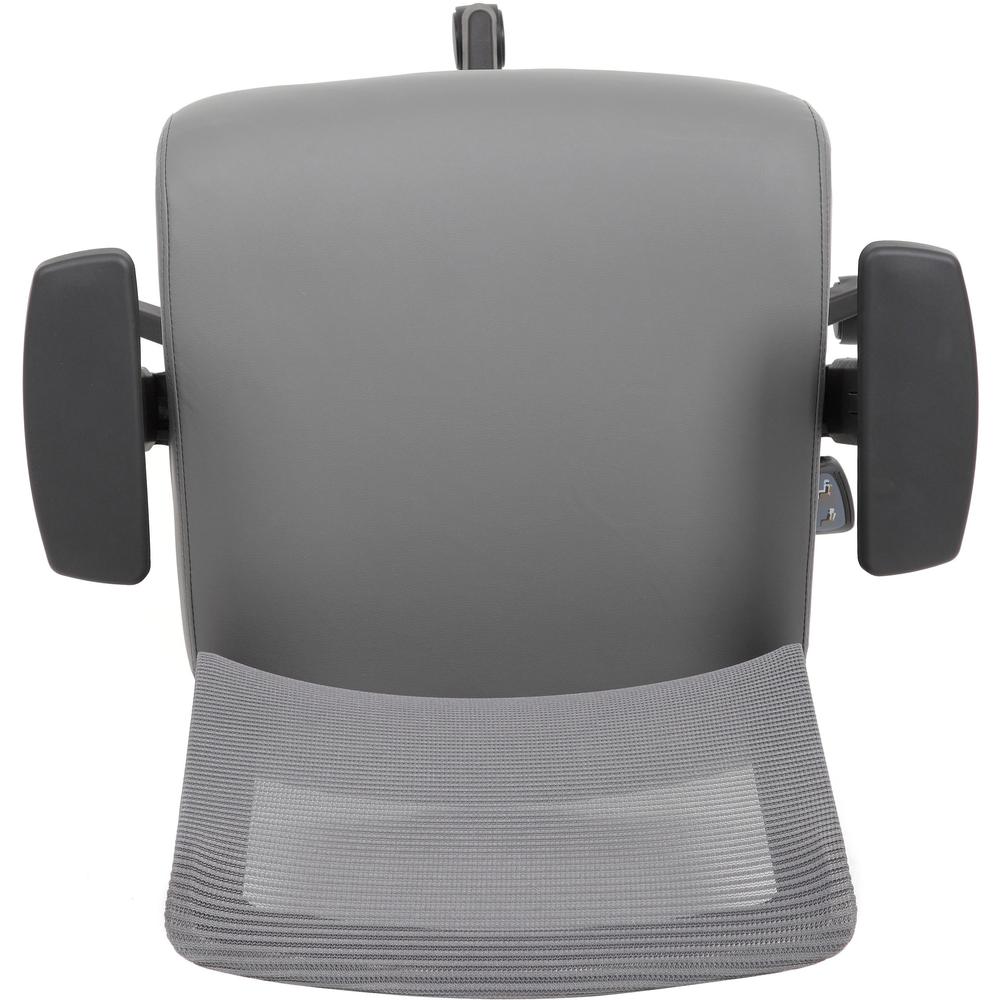 Lorell Antimicrobial Seat Cover - 19" Length x 19" Width - Polyester - Gray - 1 Each. Picture 3