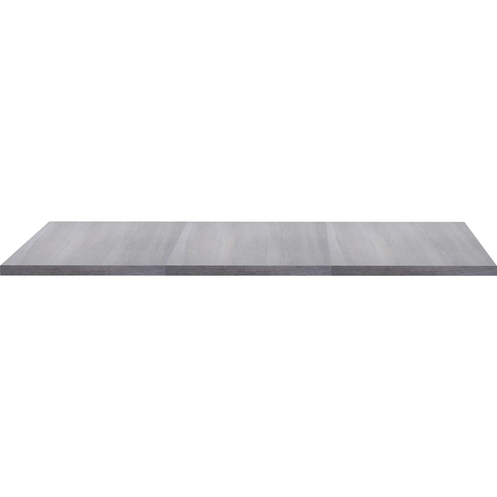 Lorell Revelance Conference Rectangular Tabletop - Rectangle - 1" Height x 59.9" Width x 47.3" Depth x 1" Thickness - Material: Laminate - Finish: Weathered Charcoal - 1 Each. Picture 4