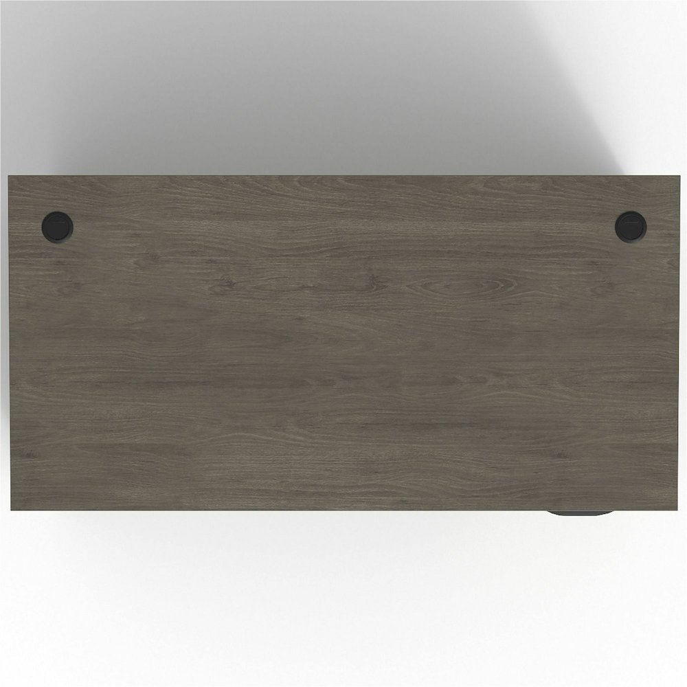 Lorell Prominence 2.0 Right-Pedestal Desk - Rectangle - 29" Height x 60" Width x 30" Depth, 1" Thickness Top - Total Drawer(s): 3 - Single Pedestal on Right Side - Band Edge - Material: Particleboard . Picture 12