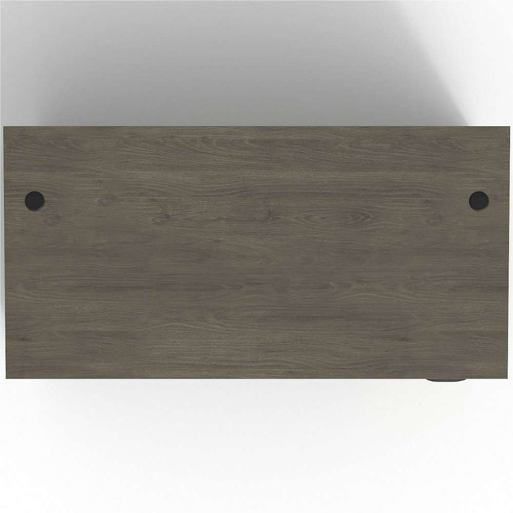 Lorell Prominence 2.0 Right-Pedestal Desk - Rectangle - 29" Height x 72" Width x 36" Depth, 1" Thickness Top - Total Drawer(s): 3 - Single Pedestal on Right Side - Band Edge - Material: Particleboard . Picture 15