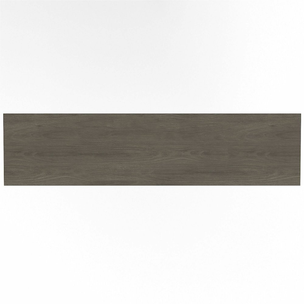 Lorell Prominence 2.0 Hutch - Rectangle - 39" Height x 66" Width x 16" Depth - 4 Door(s) - Material: Particleboard - Finish: Gray Elm, Thermofused Melamine (TFM), Laminate - Mar Resistant, Burn Resist. Picture 14