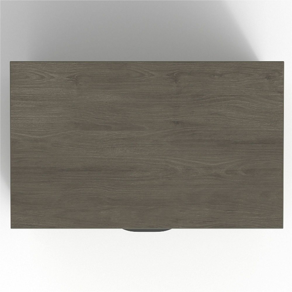 Lorell Prominence 2.0 Lateral File - Rectangle - 29" Height x 36" Width x 22" Depth, 1" Thickness Top, 0.1" Thickness Edge - Total Drawer(s): 2 - Band Edge - Material: Laminate - Finish: Gray Elm - Du. Picture 14