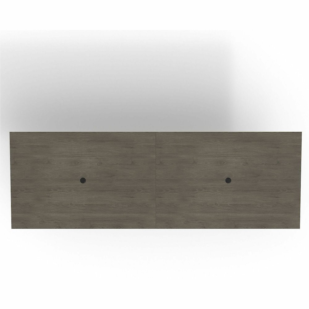 Lorell Prominence 2.0 Rectangular Conference Tabletop - Rectangle - 72" Width x 48" Depth, x 1.5" Thickness Top - Material: Particleboard - Finish: Gray Elm - Laminated, Durable, Mar Resistant, Burn R. Picture 14