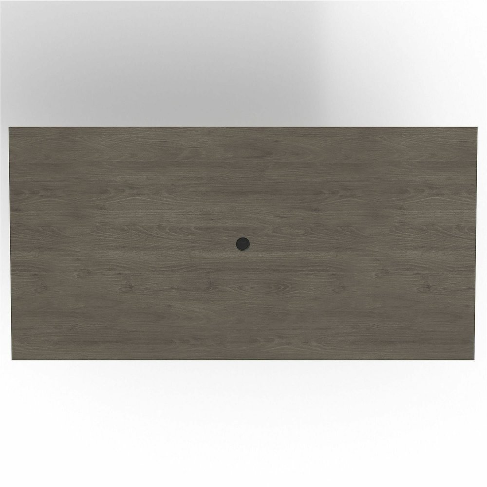 Lorell Prominence 2.0 Rectangular Conference Tabletop - Rectangle - 96" Width x 48" Depth, x 1.5" Thickness Top - Material: Particleboard - Finish: Gray Elm - Laminated, Durable, Mar Resistant, Burn R. Picture 13