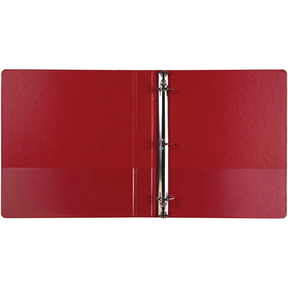 Samsill Durable View Binders - 1" Binder Capacity - Letter - 8 1/2" x 11" Sheet Size - 225 Sheet Capacity - 3 Ring - Fastener: D-Ring - Pocket: 2, Internal - Polypropylene, Chipboard - Black, Blue, Re. Picture 10