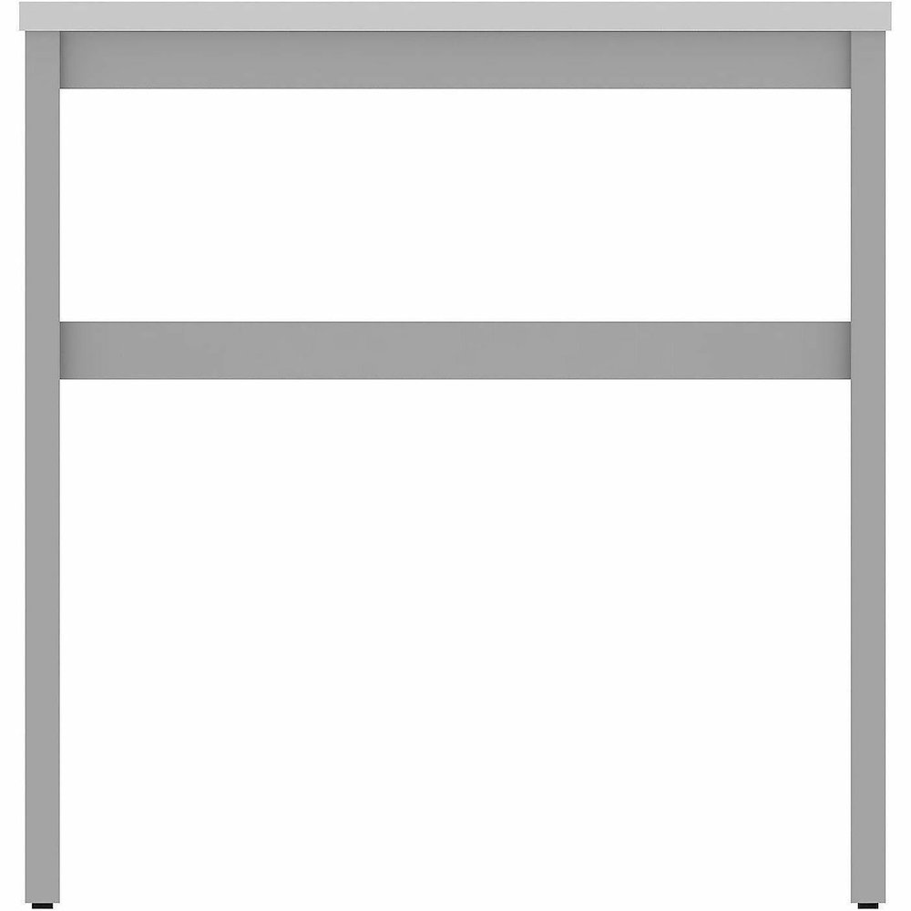 Lorell Table Base - Powder Coated H-shaped, Silver Base - 28.50" Height x 71.60" Width x 29.10" Depth - Metal Base Material - 1 Each. Picture 15