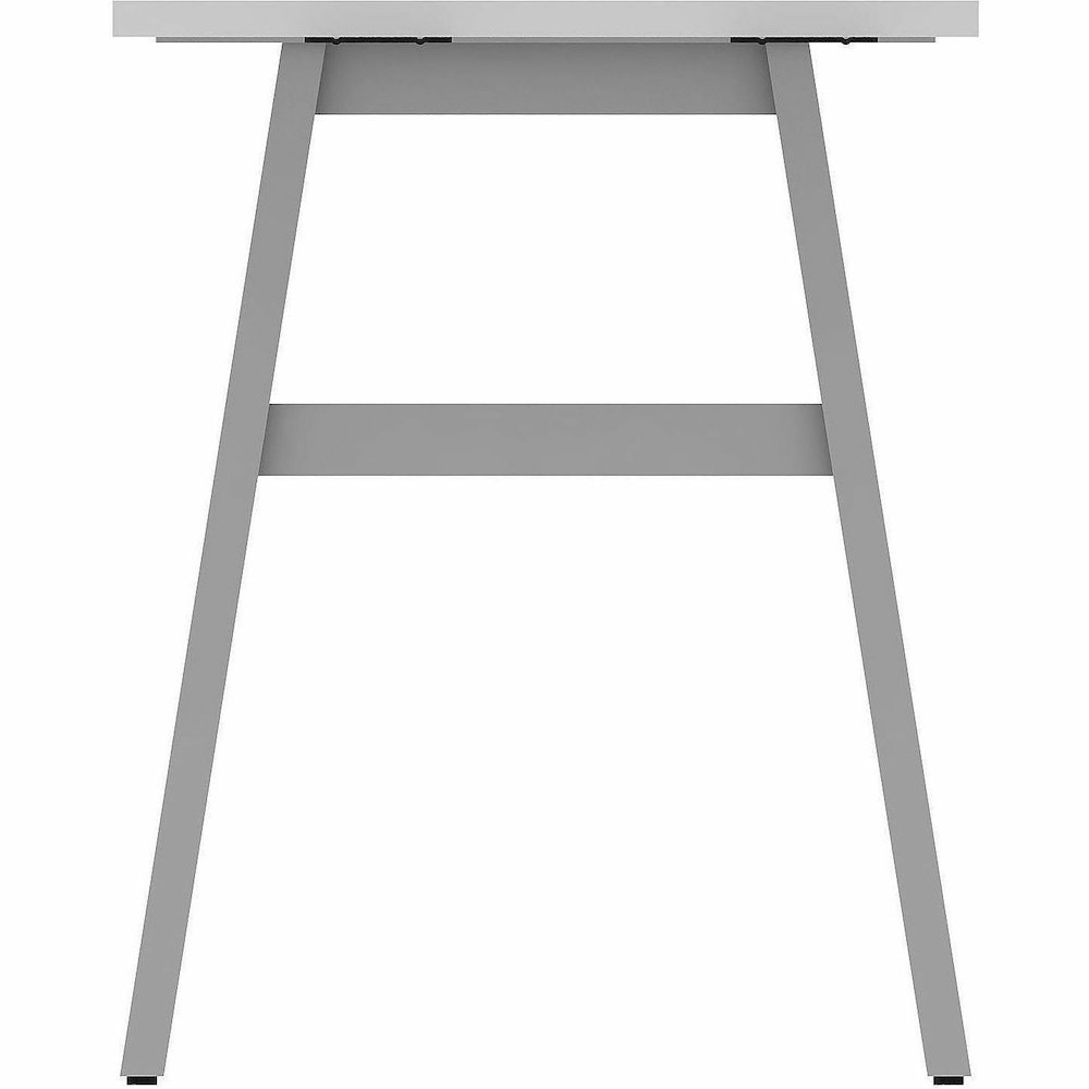 Lorell Adjustable Table Leg Bases & Returns - Assembly Required - Silver - 1 / Each. Picture 16
