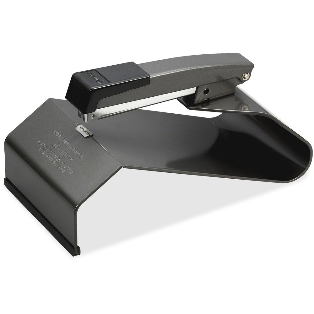 Bostitch Booklet Stapler - 20 of 16lb Paper Sheets Capacity - 210 Staple Capacity - Full Strip - 1/4" Staple Size - 1 Each - Black. Picture 6