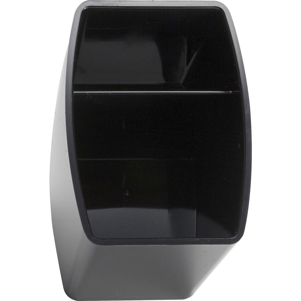 Officemate 2200 Series Large Pencil Cup - 4.5" x 5" x 3.8" x - Plastic - 1 Each - Black. Picture 6