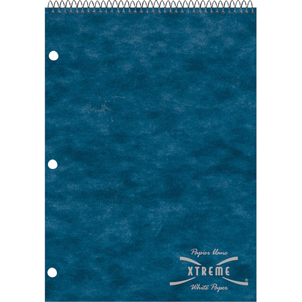 Rediform Porta-Desk 1-Subject Notebooks - 80 Sheets - Coilock - Ruled Margin - 8 1/2" x 11 1/2" - White Paper - AssortedPressboard Cover - Micro Perforated - 1 Each. Picture 9