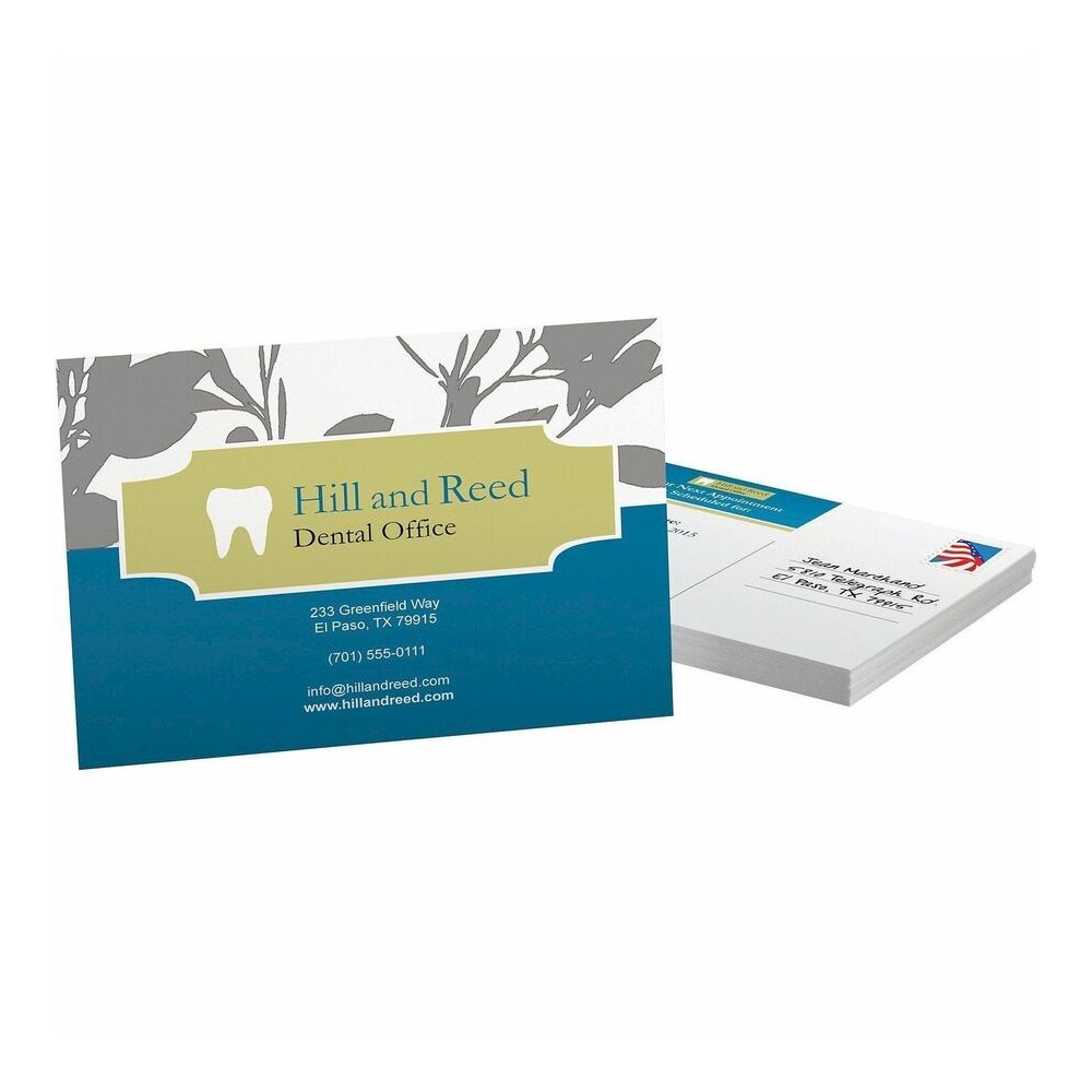 Avery&reg; Sure Feed Postcards - 97 Brightness - 4" x 6" - 80 lb Basis Weight - 216 g/m² Grammage - Matte - Perforated, Heavyweight, Rounded Corner, Uncoated, Smudge-free, Recyclable, Printable, . Picture 4