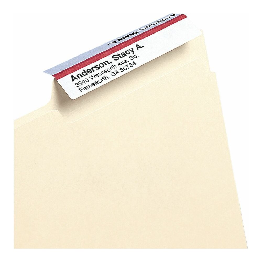 Smead Viewables Tabs with Label Protector - 1.25" Tab Height x 3.50" Tab Width - 1 Box. Picture 9