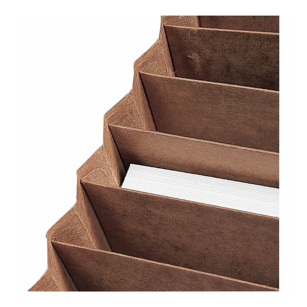 Smead Letter Recycled Expanding File - 8 1/2" x 11" - 7/8" Expansion - 12 Pocket - Redrope - Tear Resistant, Reinforced Gusset - 30% Recycled - 1 Each. Picture 8