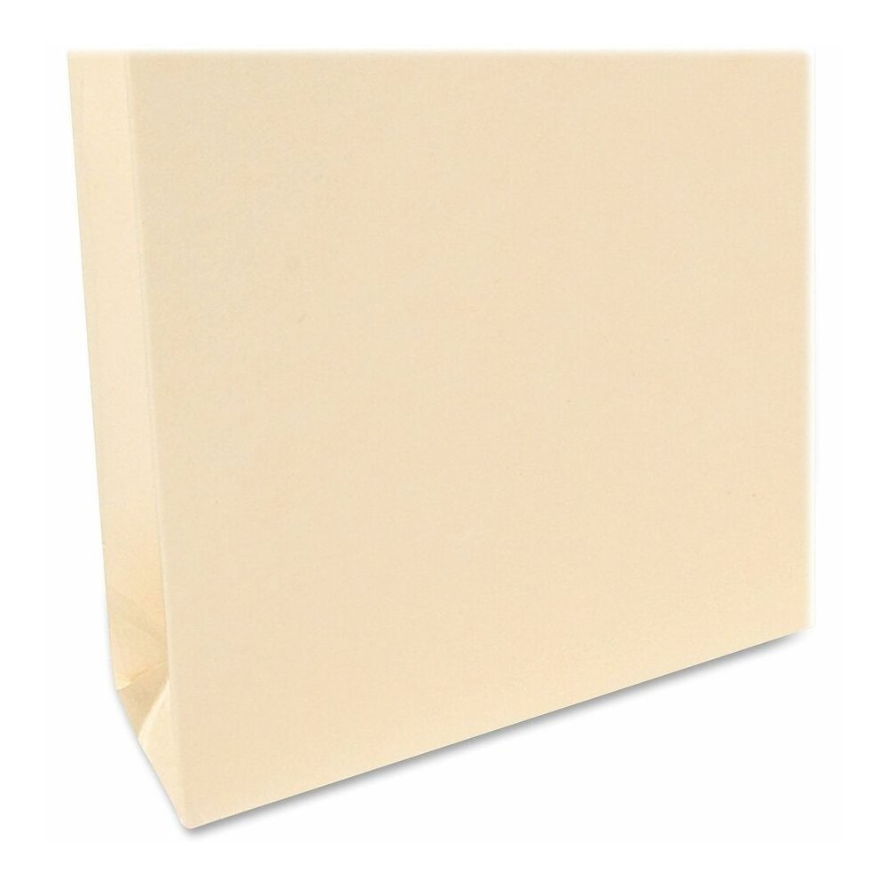 Smead Straight Tab Cut Letter Recycled File Jacket - 8 1/2" x 11" - 1" Expansion - 11 pt. - 2 Plys - Manila - Reinforced, Slip Resistant - 10% Recycled - 50 / Box. Picture 9