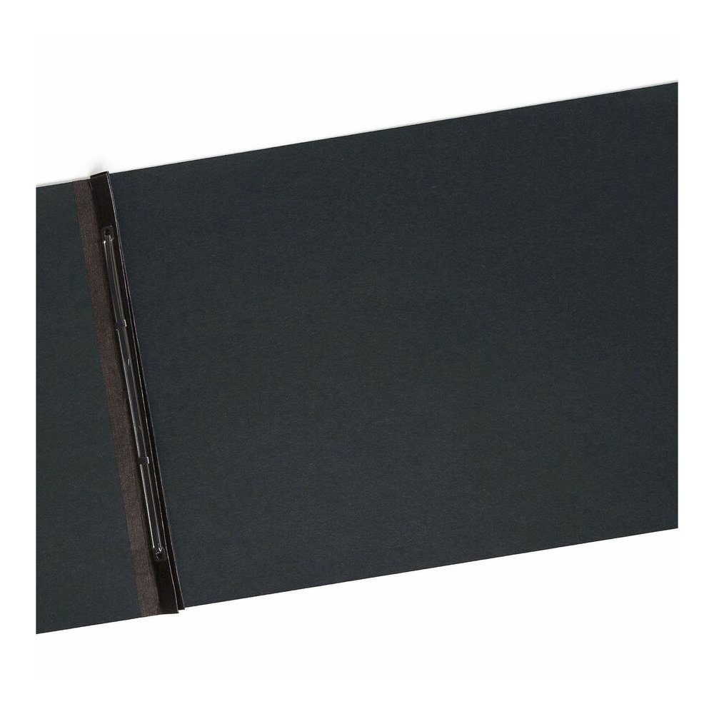 Smead Premium Pressboard Ledger Yes Fastener Folder - 11" x 17" - 3" Expansion - 1 Fastener - 3" for Folder - 25 pt. - Pressboard - Black - Reinforced Hinge, Heavy Duty, Moisture Resistant, Stain Resi. Picture 7