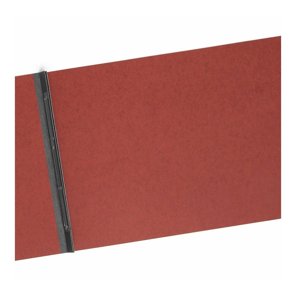 Smead Premium Pressboard Recycled Fastener Folder - 3" Folder Capacity - 11" x 17" - 3" Expansion - 1 Fastener - 25 pt. - Pressboard - Red - Reinforced Hinge, Heavy Duty, Moisture Resistant, Stain Res. Picture 6