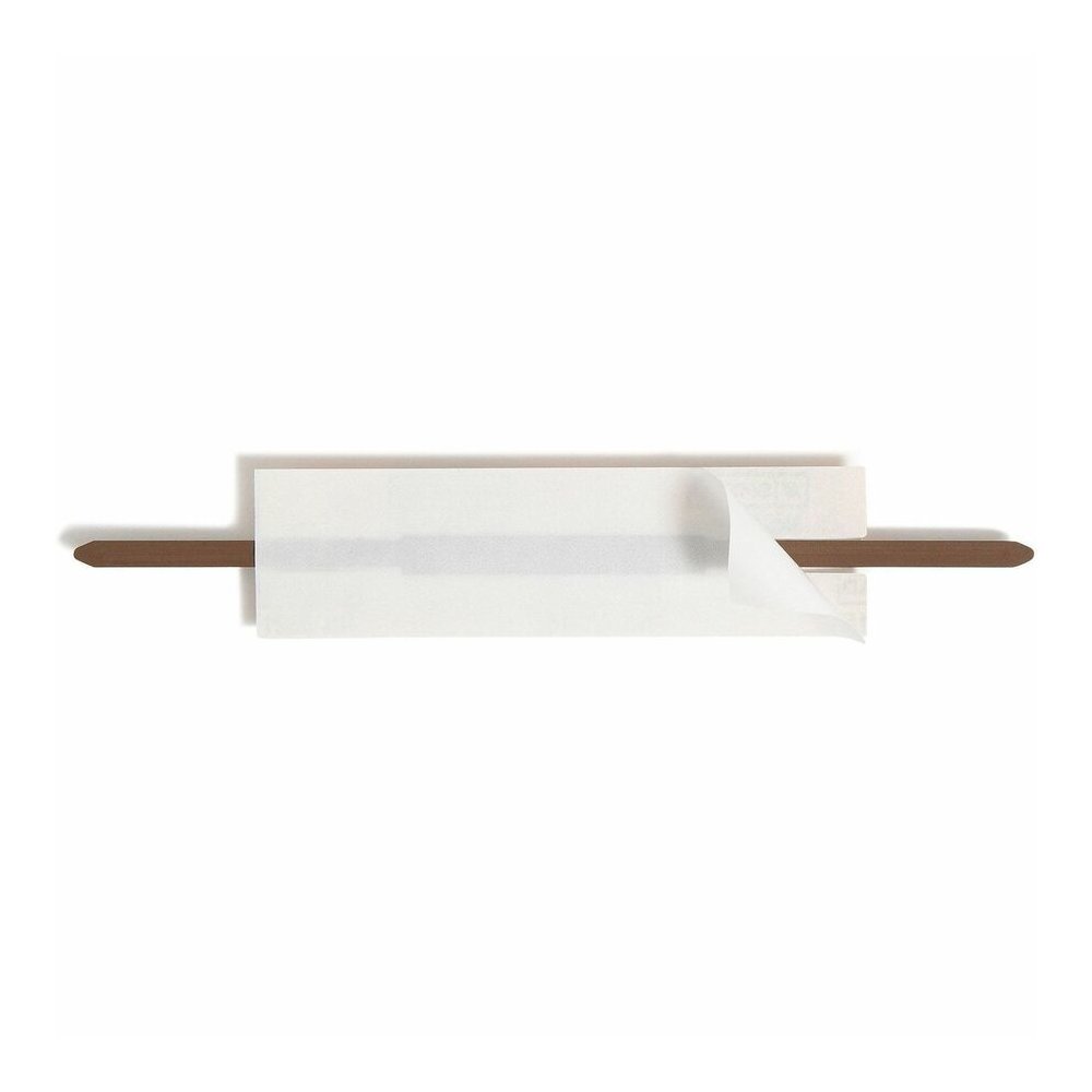 Smead Self-Adhesive Fasteners - 2" Size Capacity - for Folder - Reinforced, Self-adhesive, Durable - Brown - Steel - 100 / Box. Picture 6