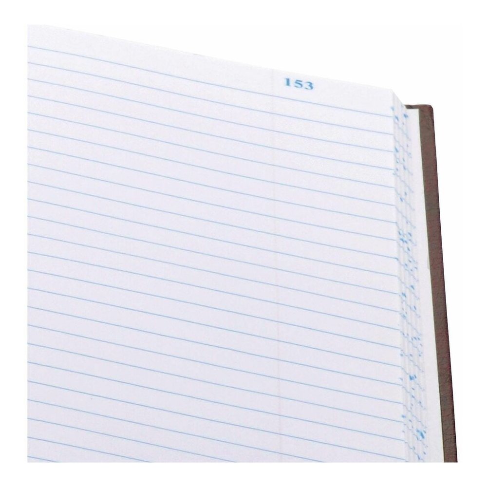 Wilson Jones S300 Record Ruled Account Journal - 300 Sheet(s) - 7.25" x 11.75" Sheet Size - Blue - White Sheet(s) - Blue Cover - 1 Each. Picture 7