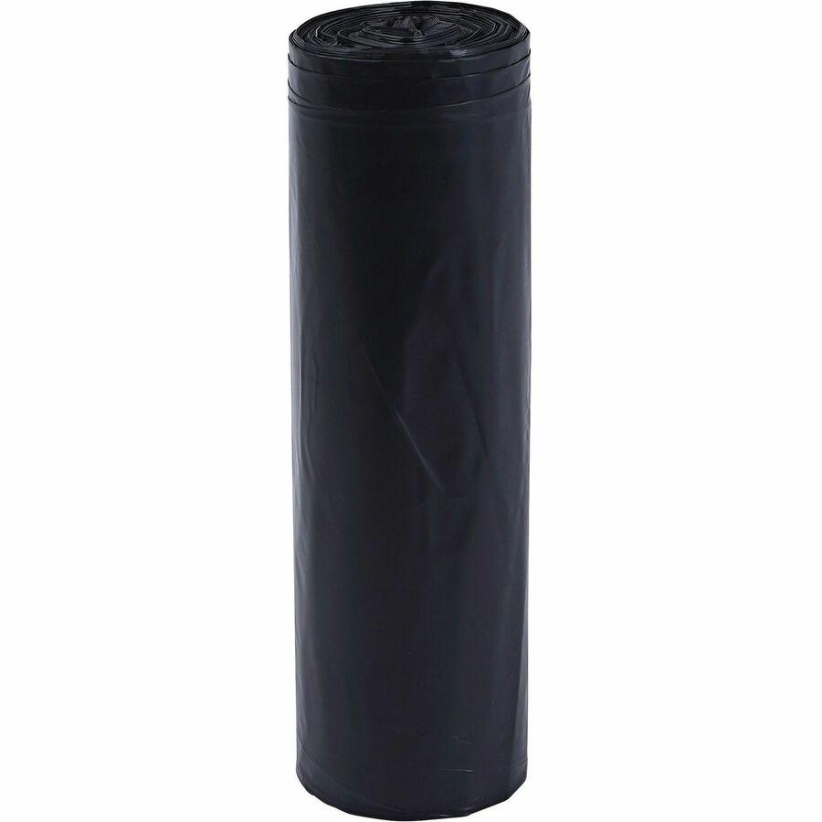 Genuine Joe Heavy-Duty Trash Can Liners - 60 gal Capacity - 56" Length x 39" Width x 1.50 mil (38 Micron) Thickness - Low Density - Black - Plastic Resin - Debris, Can, Waste - 50/Box - 1 Carton. Picture 11