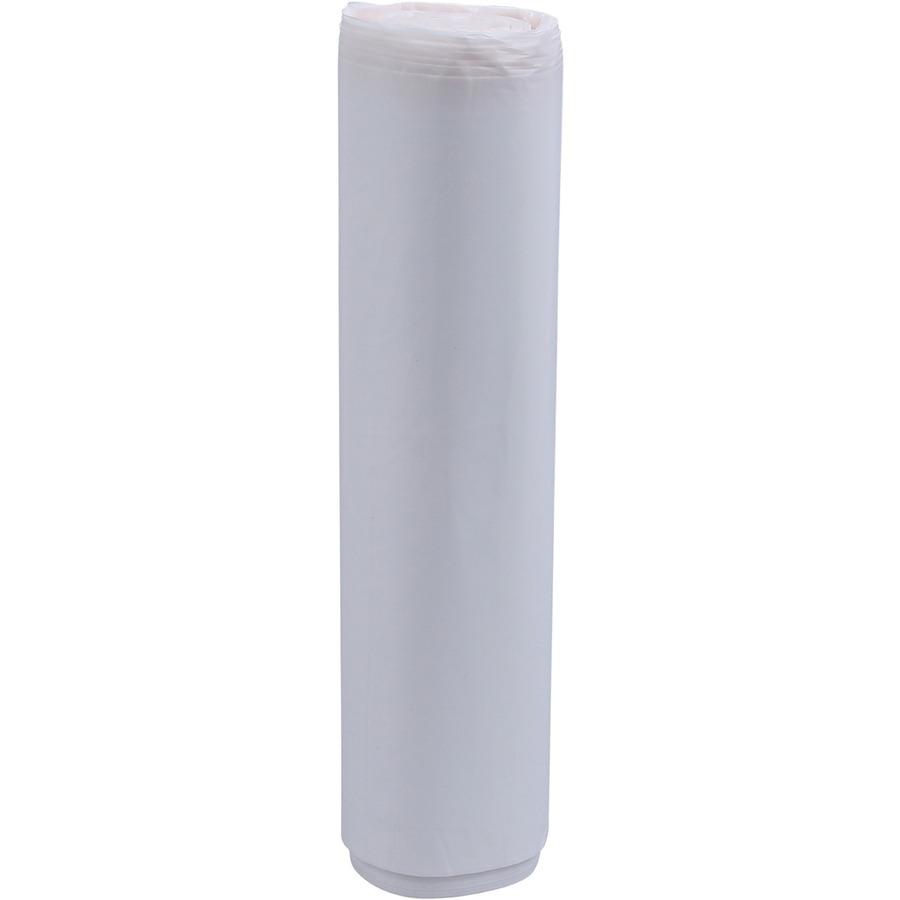 Genuine Joe High-density Can Liners - Extra Large Size - 56 gal Capacity - 48" Length x 43" Width x 0.63 mil (16 Micron) Thickness - High Density - Clear - Resin - Office Waste, Industrial Trash - 20/. Picture 8