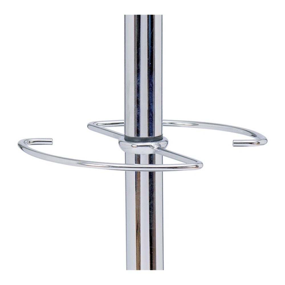 Alba Classic Coat Stand - 6 Hooks - 6 Pegs - 70.5" Height - for Garment, Clothes - Stainless Steel - 1 Each. Picture 10