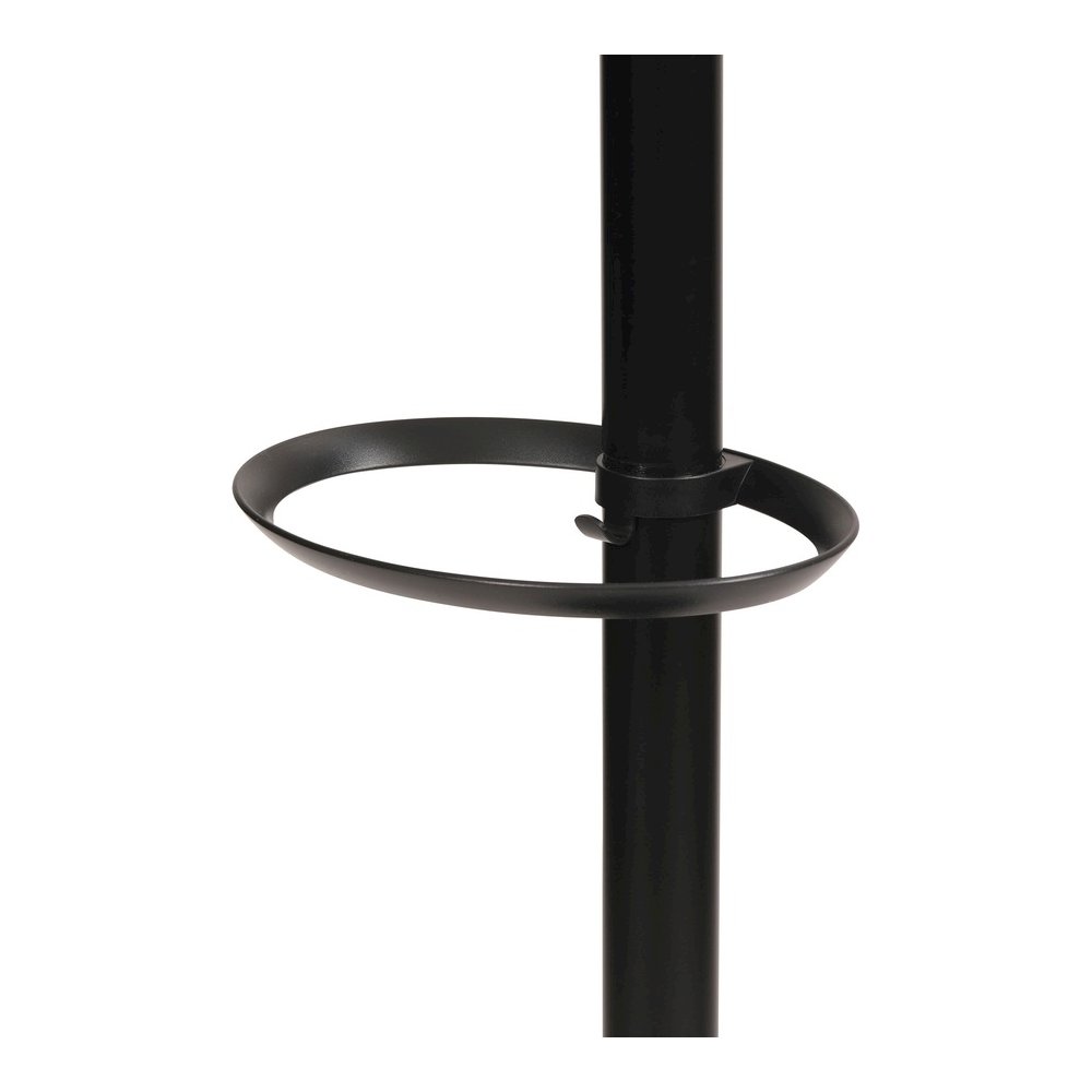 Alba Festival Coat Stand - 5 Pegs - 74" Height - for Garment - Black - 1 Each. Picture 10