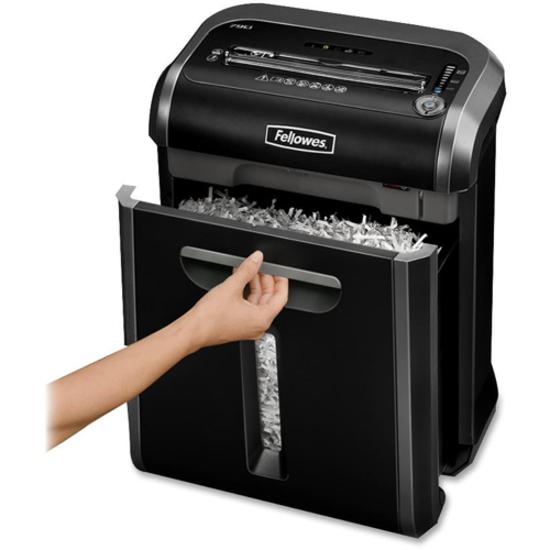 Fellowes Powershred&reg; 79Ci 100% Jam Proof Cross-Cut Shredder - Non-continuous Shredder - Cross Cut - 16 Per Pass - for shredding Staples, Credit Card, CD, DVD, Paper Clip, Junk Mail, Paper - 0.156". Picture 4
