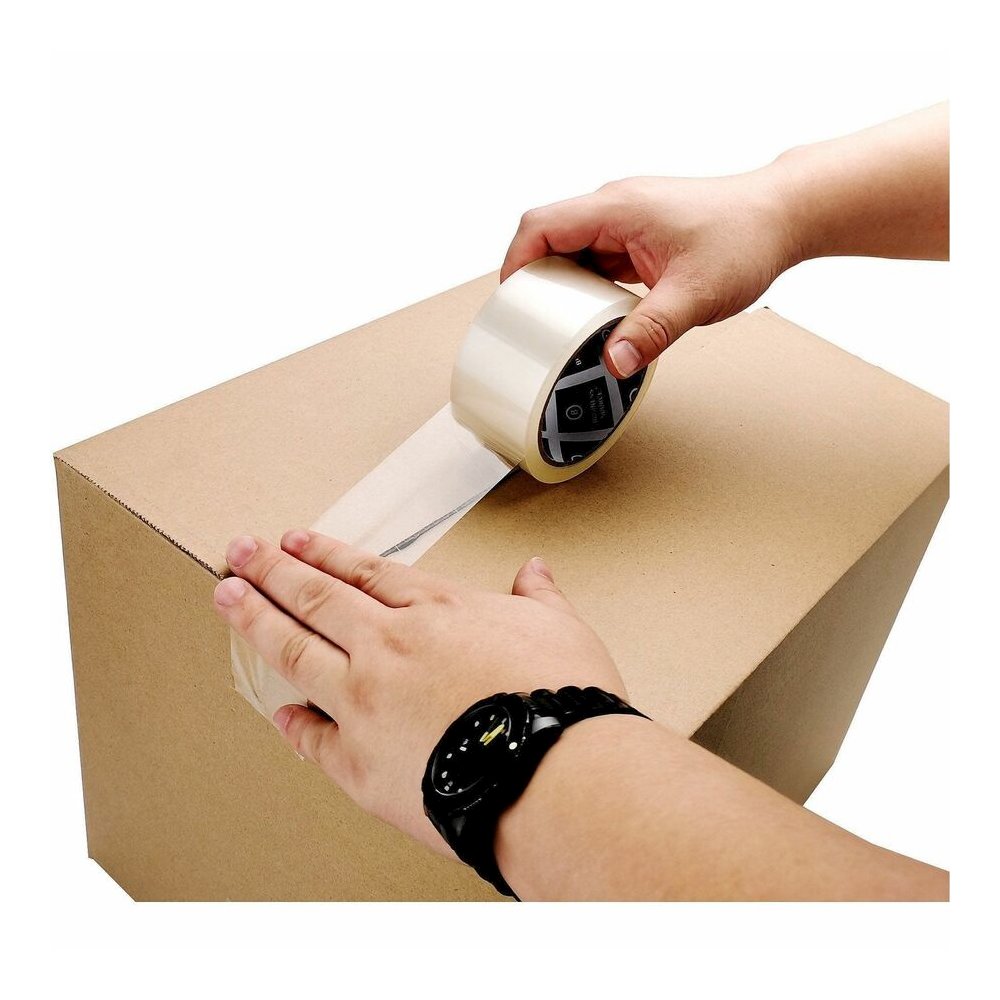Business Source Heavy-duty Packaging Tape - 54.67 yd Length x 1.88" Width - 3" Core - Clear - Pressure-sensitive Poly - 3.54 mil - Rubber Backing - Tear Resistant, Split Resistant, Breakage Resistance. Picture 15