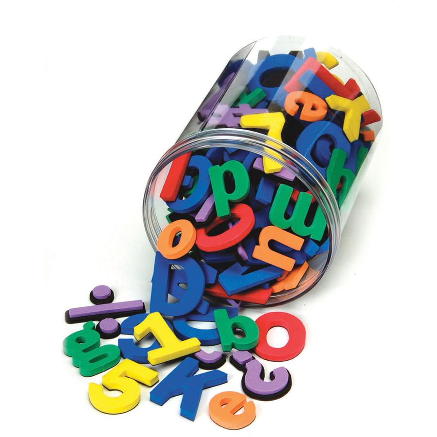 Creativity Street WonderFoam Magnetic Letters/Numbers - Magnetic - Washable - Assorted - Foam - 1 / Set. Picture 8