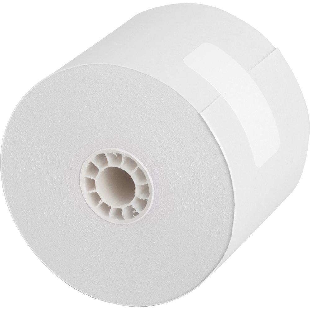 Business Source 150' Adding Machine Rolls - 2 1/4" x 150 ft - Sustainable Forestry Initiative (SFI) - Lint-free - White - 12 / Pack. Picture 9