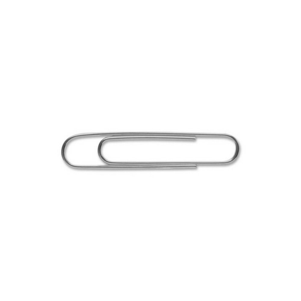 Business Source Paper Clips - Jumbo - Silver - Steel - 100/Box - 10 / Pack. Picture 11