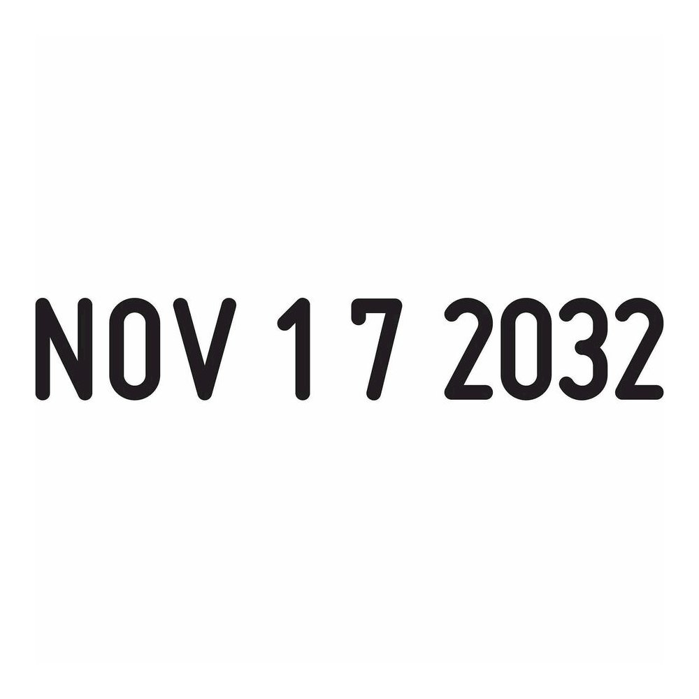 Trodat Professional Date Stamp - Date Stamp - 10000 Impression(s) - Black - Recycled - 1 Each. Picture 5
