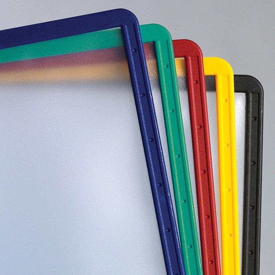 DURABLE&reg; Replacement Panels for SHERPA&reg;/VARIO&reg; Reference Display System - Replacement Panels - Assorted - 5 Pack - SHERPA/VARIO Design. Picture 4