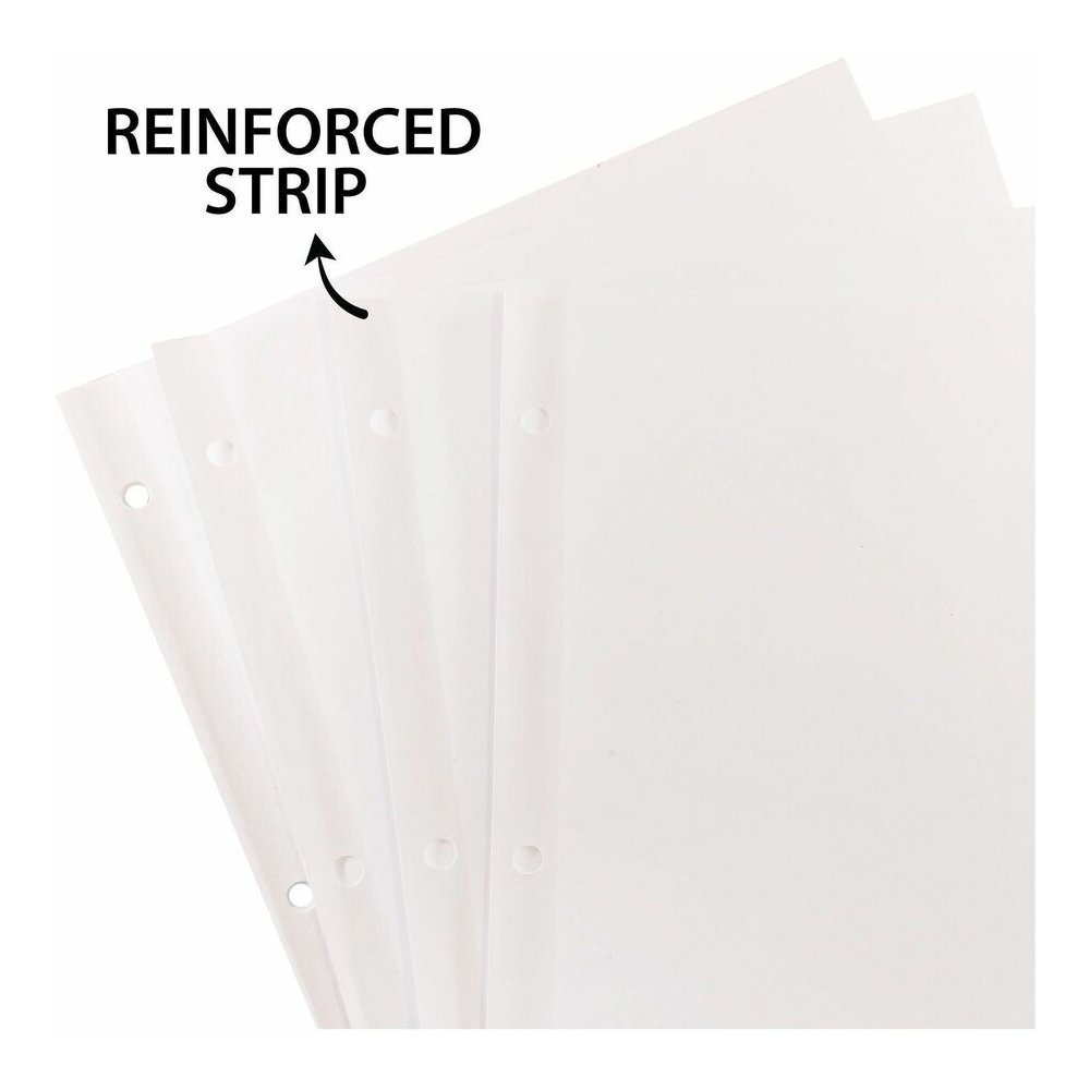 Business Source Punched Laser Index Dividers - 8 Blank Tab(s) - 8 Tab(s)/Set - 8.5" Divider Width x 11" Divider Length - Letter - 3 Hole Punched - White Paper Divider - White Tab(s) - 100% Recycled - . Picture 6